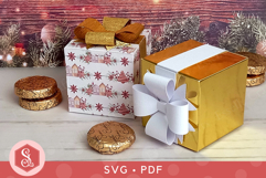Double Bow Favour Box SVG and PDF Templates Product Image 3