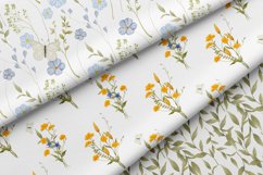 Watercolor wildflower floral clipart- Watercolor garden Product Image 10