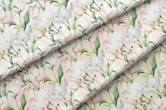 Whimsical Tulip Delight - Watercolor Digital Paper for Craft Product Image 2