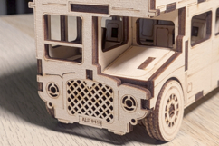 Double Decker Bus- laser cut file, SVG DXF pattern Product Image 5