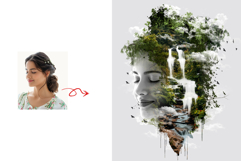 Double Exposure Portrait Photo Effect Product Image 2