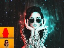 Professional Double Light Photoshop Action 2021 Product Image 2