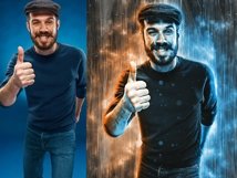 Professional Double Light Photoshop Action 2021 Product Image 12