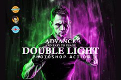 Professional Double Light Photoshop Action 2021 Product Image 1
