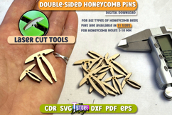 Laser Cut Tools | Honeycomb Bed Pins | Laser Hold Down Pin Product Image 1