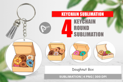 Keychain Donut Box Product Image 1