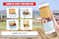 Tumbler Donut Box Product Image 1