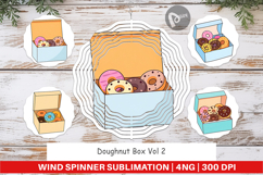 Wind Spinner Donut Box Product Image 1
