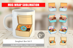 Mug Wrap Donut Box Product Image 1