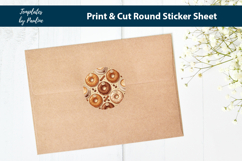 Doughnut Shop Packaging, Sweet Treat Sticker Sheet Product Image 2