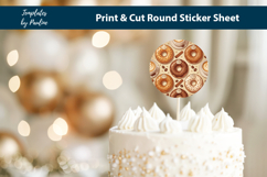 Doughnut Shop Packaging, Sweet Treat Sticker Sheet Product Image 3