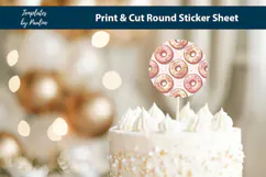 Donut Bridal Shower Stickers Printable, Sweet Love Labels Product Image 3