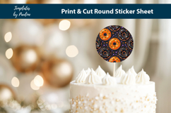 Doughnut Halloween Party Decor, Treat Bag Stickers Product Image 3