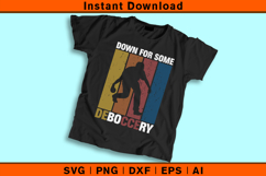 Down For Some Deboccery SVG PNG DXF EPS AI | Bocce Cut File Product Image 2