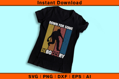 Down For Some Deboccery SVG PNG DXF EPS AI | Bocce Cut File Product Image 3