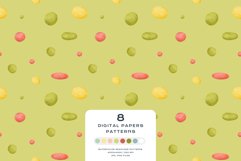 Download 9 Summer Jam Tea Berry Seamless Pattern Digital Paper PNG JPG Digital Paper DTF Pattern Print Watercolor Clipart for kids