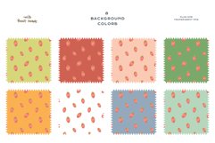 Download 9 Summer Spring Strawberry Seamless Pattern Digital Paper PNG Digital Paper DTF Pattern Print Watercolor Clipart for kids