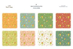 Download 9 Summer Strawberry Tea Seamless Pattern Digital Paper PNG JPG Digital Paper DTF Pattern Print Watercolor Clipart for kids