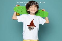 Download Coven Witchy Halloween Pumpkin Scary Watercolor Clipart png for invitation t-shirt designs sublimation designs tumbler kids printable digital dtf art
