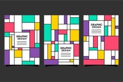 download cover bauhaus style design Cdr, Eps10, Ai Product Image 1