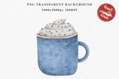 Download Watercolor Christmas Coffee and Sweets Clipart png Latte Cup to design your christmas invitation t-shirt designs sublimation designs tumbler  watercolor merry christmas coffee png Latte Cup clipart, Hot Drink Mug png, Santa clip art
