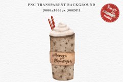 Download Watercolor Christmas Coffee and Sweets Clipart png Latte Cup to design your christmas invitation t-shirt designs sublimation designs tumbler  watercolor merry christmas coffee png Latte Cup clipart, Hot Drink Mug png, Santa clip art