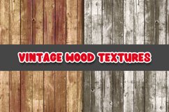 Vintage Wood Digital Papers Patterns Product Image 3