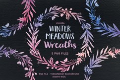 Wreaths from the Meadow - Watercolor Wreaths - 20 images Product Image 7
