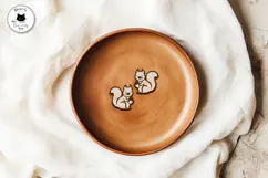 Woodland Animals Laser Cut Stud Earrings Product Image 5