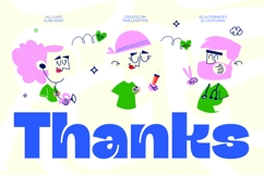 Dr Boysk - Sans Serif Pop Display Font Product Image 15