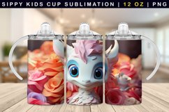 Dragon Sippy Cup Sublimation Bundle| 12oz Sippy Tumbler Product Image 9