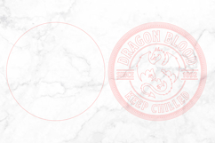 Dragon Blood Halloween SVG, Round Wooden Sign Product Image 3