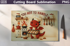 Funny Dragon Cutting Board | Too Hot To Handle Product Image 5