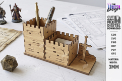 Dragon Desk Organizer Laser Cut Bundle | Pencil Holder | CNC Product Image 3