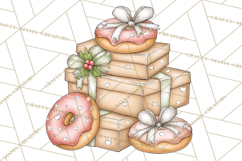 Whimsical Dragon Donut Clipart PNG, Adorable Dragon Png Product Image 5
