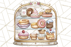 Whimsical Dragon Donut Clipart PNG, Adorable Dragon Png Product Image 2