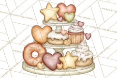 Whimsical Dragon Donut Clipart PNG, Adorable Dragon Png Product Image 3