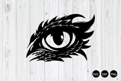 Dragon Eye SVG, Reptile Eye SVG, Fantasy Eye SVG, Dragon SVG Product Image 1