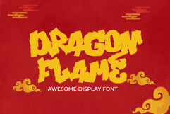 Dragon Flames - Onfire Display Font Product Image 1
