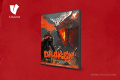 Dragon Flame | Themed Display Webfont for Fantasy Websites Product Image 3