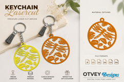 Dragon fly Keychain Lasercut Product Image 1