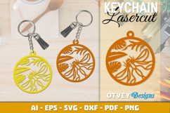 Dragon fly Keychain Lasercut Product Image 2