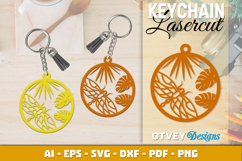 Dragon fly Keychain Lasercut Product Image 2