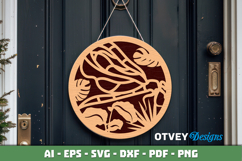 Dragon Fly Ornament wall Decor Lasercut Product Image 3