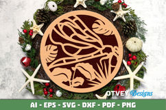 Dragon Fly Ornament wall Decor Lasercut Product Image 2