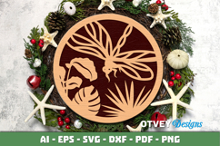 Dragon Fly Ornament wall Decor Lasercut Product Image 2