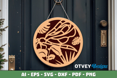 Dragon Fly Ornament wall Decor Lasercut Product Image 3
