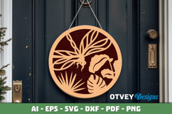 Dragon Fly Ornament wall Decor Lasercut Product Image 3