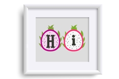 Dragon Fruit Color Font Product Image 6
