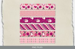 Dragon Fruit Seamless Pattern Strips Product Image 1